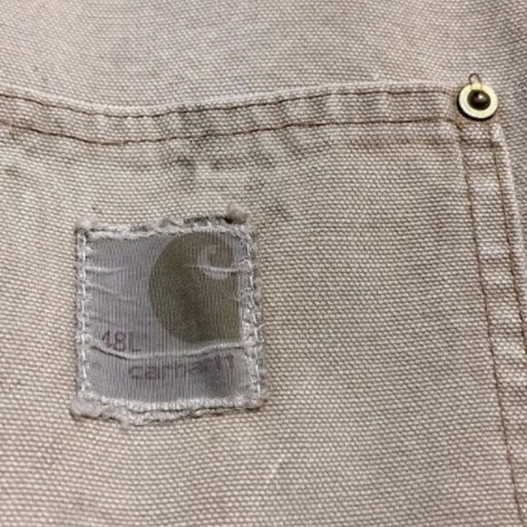 Vintage Carhartt 80’s Blanket Lined Chore Jacket Size 48L - Picture 3 of 13